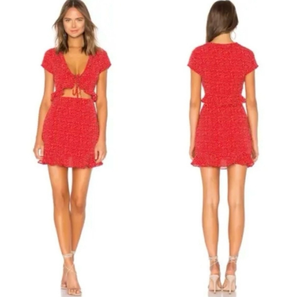 Superdown Red Mini Dress - Picture 11 of 11
